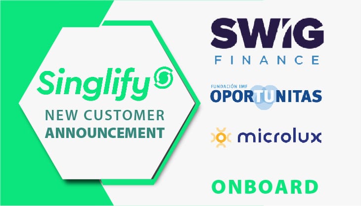 singlify's tweet photo. We are excited to announce three new customers going live with Singlify!

@swigfinance @microlux_lu @Oportunitasimf  we are proud to be part of your digital transformation journey!

A big congratulations to the Singlify team for making these projects successful.
 #tech4good https://t.co/sNfB8NLCQ1