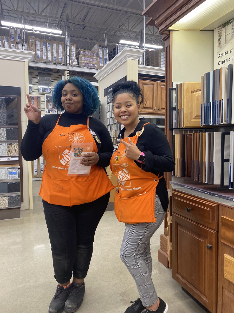 When your associate calls to make sure there’s coverage in paint… you have to take the time to recognize her for being such a TEAM Player! Thank you Angela for putting our customers first!