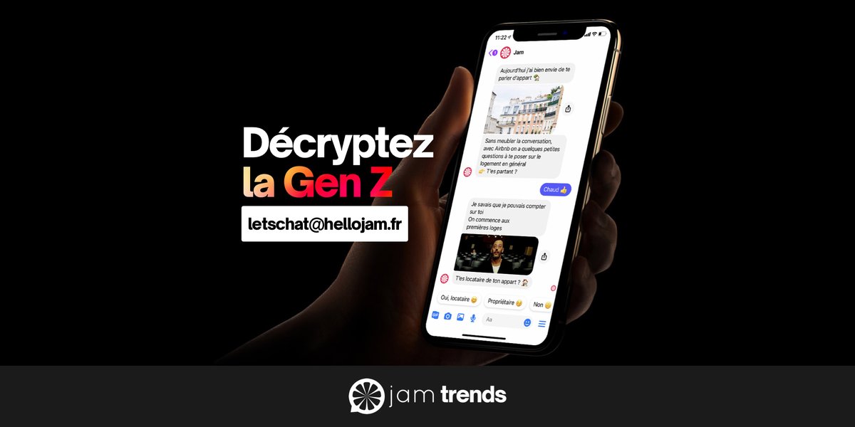 "T'as un compte LinkedIn ?"

Décryptez la Gen Z : letschat@hellojam.fr
Plus d'info : lnkd.in/eUf5fyZZ

#chiffredujour #linkedin #JamTrends