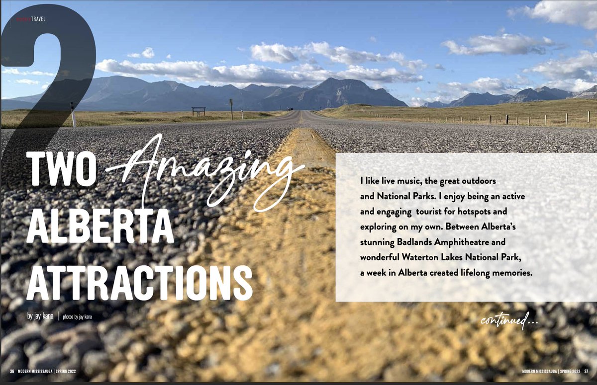 Modern Travel - 2 amazing Alberta attractions:
issuu.com/modernmississa…