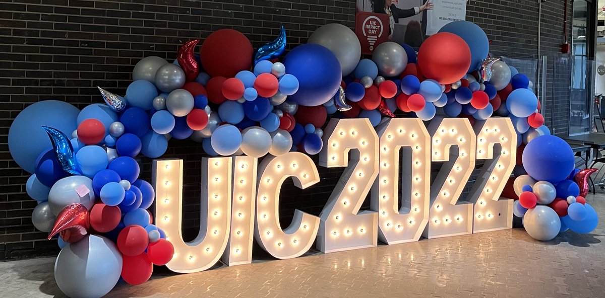 Congratulations and best wishes for your next adventure class of 2022! 

This display will be on campus by 5pm on Friday, May 6th - if you’d like to stop by and take pictures.

#uic #uicgrad #uicgrad22 #thisisuic