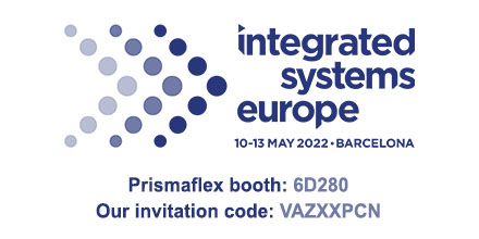 EN | Meet us at the <a href="/ISE_Show/">ISE</a> (Integrated Systems Europe) in Barcelona on May 10 to 13, 2022. Take advantage of our invitation code to attend the show: VAZXXPCN 👉bit.ly/3vHFpXj