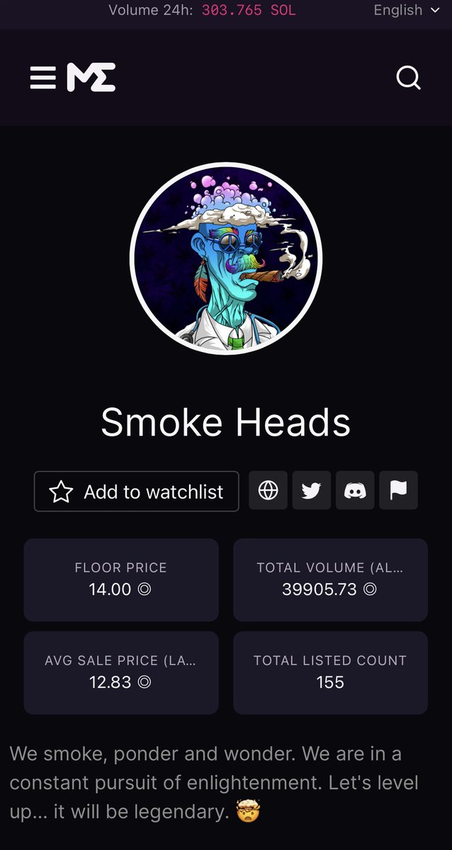 debrooder's tweet photo. Still the most undervalued project in SOL ecosystem imo… why?🧐

Stake your @smokeheadsnft and earn 30$/day (= 210$/week) 💰

You can then upgrade it to level 2 &amp; double your rewards.. 1.600$/month 🚀 (that’s more than my IRL job😂) https://t.co/L9qjiy7d5Z