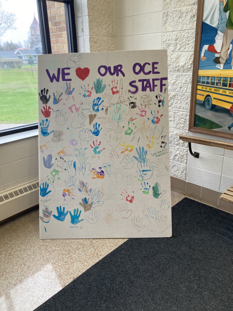 OCElementary's tweet photo. A big thank you to the parents group and others for showering our staff with love during Teacher Appreciation Week! https://t.co/jDOGQrJocd