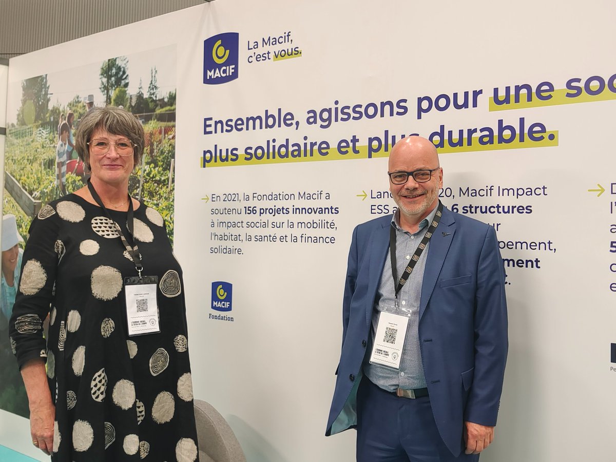FondationMacif (@fondationmacif) on Twitter photo En direct du sommet de <a href="/strasbourg/">Strasbourg.eu</a>, notre Présidente Françoise Lareur et <a href="/ClaudeVerne/">claude Verne</a> administrateur au sein de notre Conseil, portent l'#ESS et notamment les actions de la #fondation qui lient #transition écologique et #inclusion sur 4 enjeux : 🚗🏘️⚕️💸
#PFUE2022 #Europe2022FR En direct du sommet de <a href="/strasbourg/">Strasbourg.eu</a>, notre Présidente Françoise Lareur et <a href="/ClaudeVerne/">claude Verne</a> administrateur au sein de notre Conseil, portent l'#ESS et notamment les actions de la #fondation qui lient #transition écologique et #inclusion sur 4 enjeux : 🚗🏘️⚕️💸
#PFUE2022 #Europe2022FR