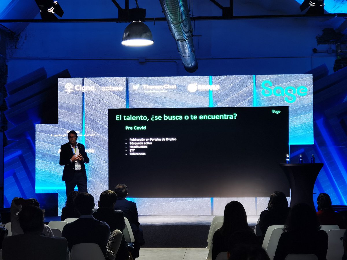 .<a href="/Alberbonar/">Alberto Garcia Hompa</a> de <a href="/SageSpain/">Sage Spain</a> nos cuenta ahora estrategias innovadoras para captación de talento. Wow!! Cómo ha cambiado el reclutamiento en los últimos años 

#️⃣ #techandpeople