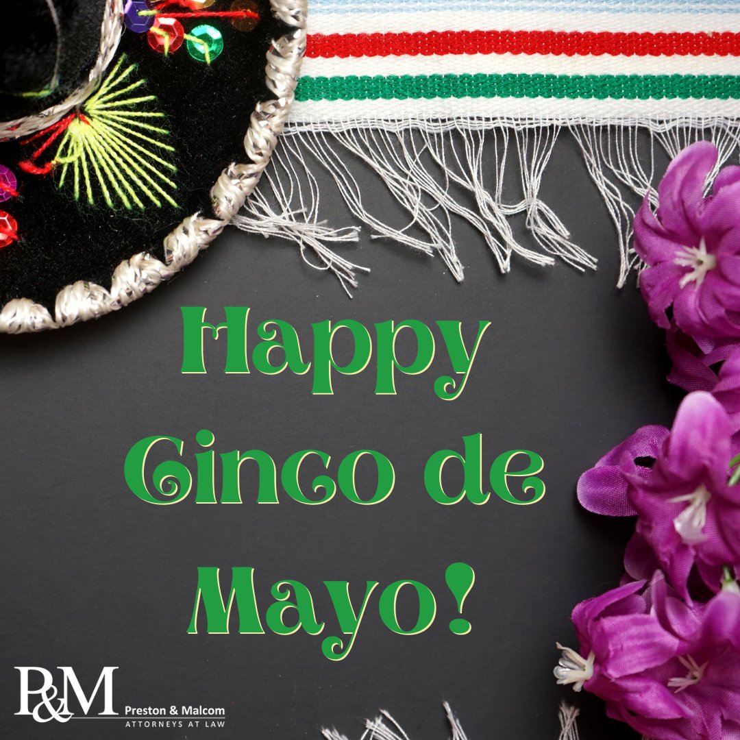 Preston_Malcom's tweet photo. Happy Cinco de Mayo to you from everyone at Preston &amp; Malcom! https://t.co/pGjcOjZAD8