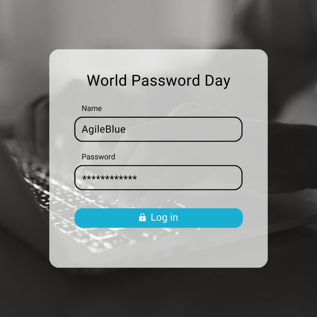 AgileBlue's tweet photo. Today is #WorldPasswordDay. Passwords are an integral security measure for your online identity and today we take the time to change our passwords and educate our employees. To help, we've compiled a list of #password do's and don'ts.
https://t.co/e1UmBWJfNs https://t.co/oyg3sM7VZS