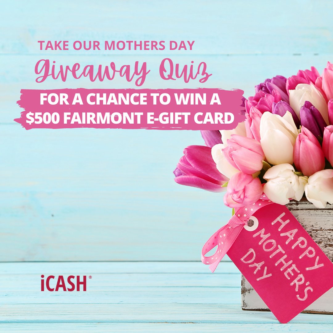 🌸 MOTHER’S DAY GIVEAWAY!
Our #MothersDay #Giveaway with our biggest prize of the year has arrived. Check out the details: 
m.shortstack.page/JwS6MS
#mothersdaygiveaway #giftsformom #mothersdaycontest #fairmontspas #happymothersday #momlove #canadiangiveaways #entertowin #iCASH