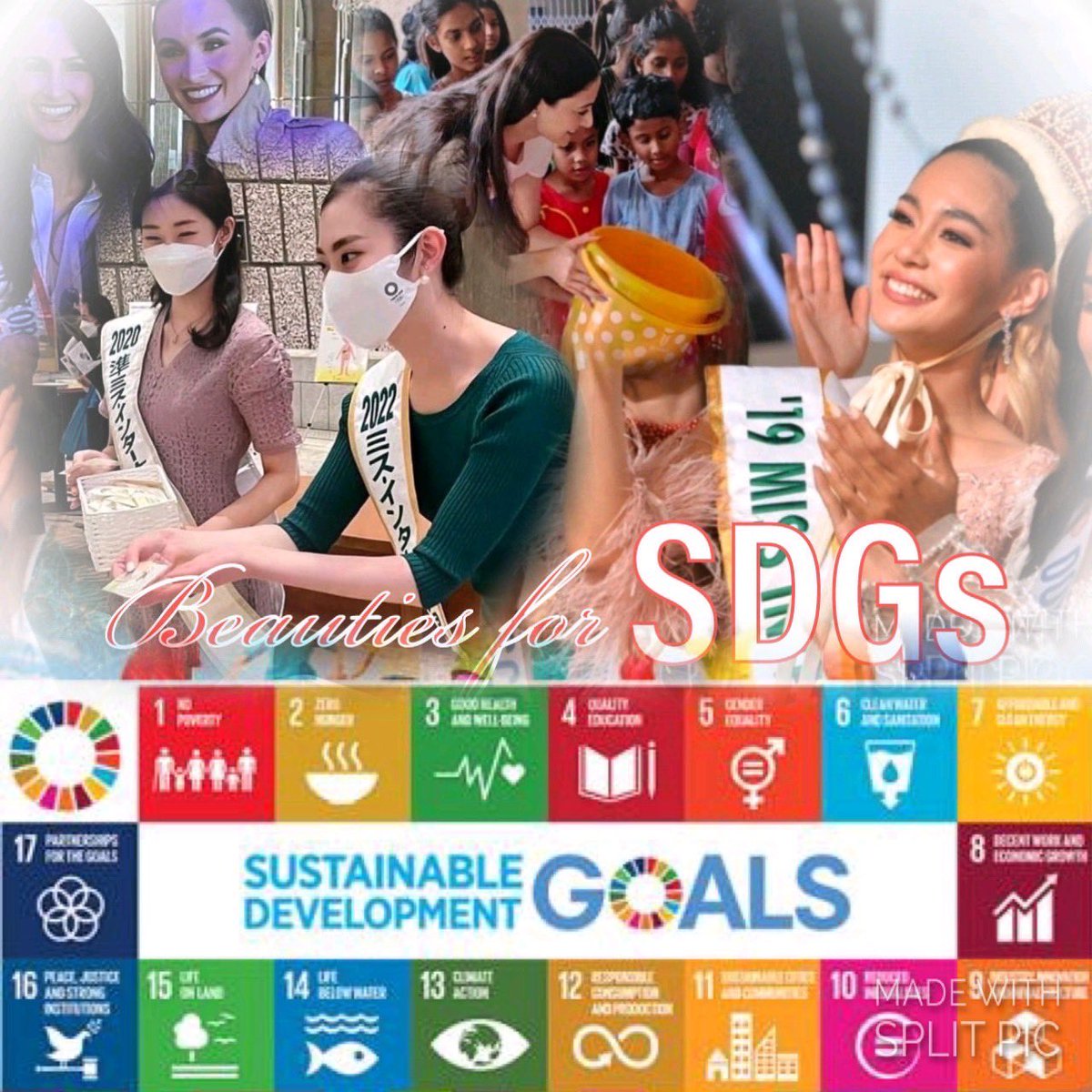 Share and retweet! #BeautiesForSDGs with the #60thMissInternational!!!