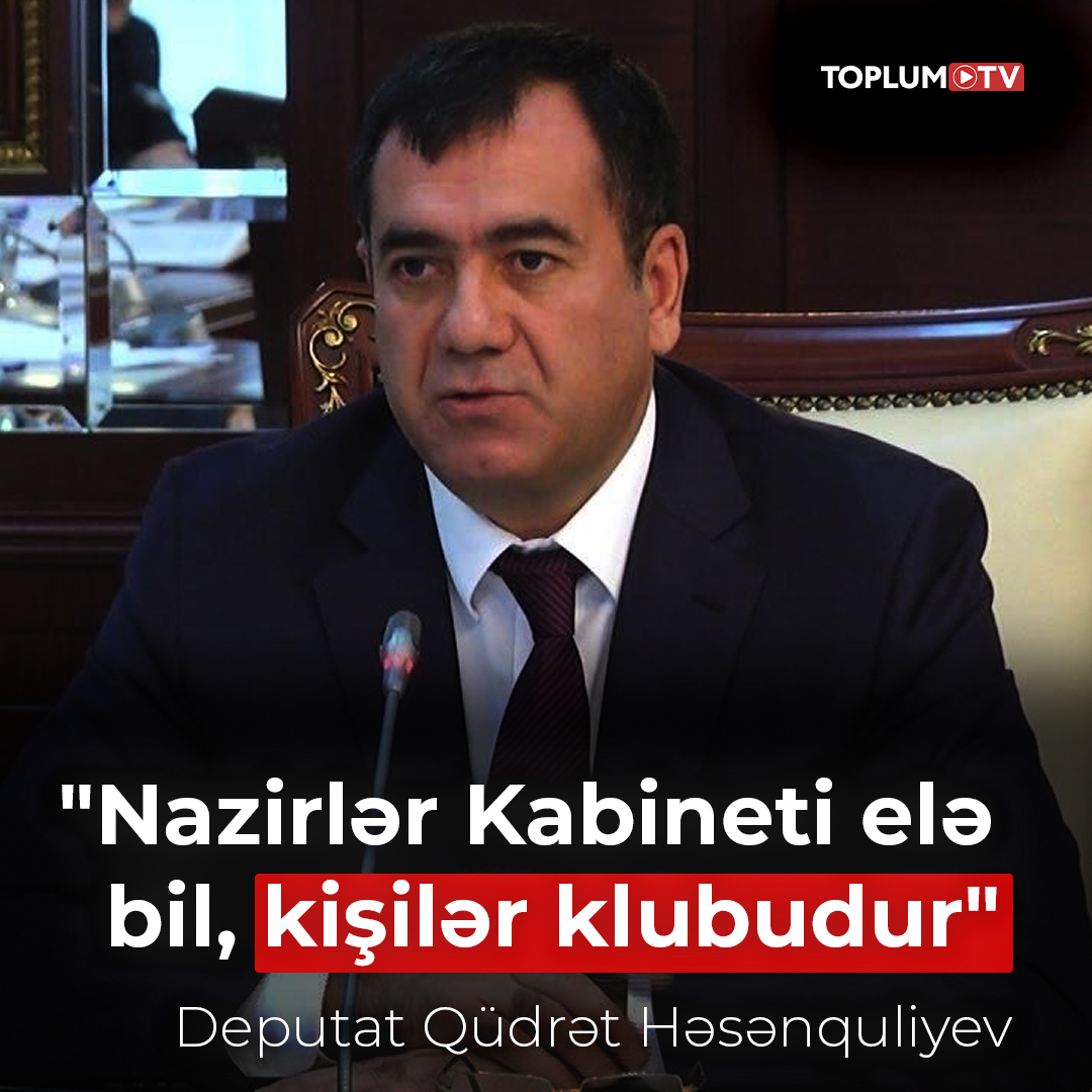 Cəmiyyətimizdə, işlə təmin olunma baxımından qadına olan münasibət dəyişməlidir. Bizim Nazirlər Kabinetinə baxın, kişilər klubudur. Orda cəmi bir qadın var. Səhv etmirəmsə, Əfqanıstan da belədir. Biz patriarxal cəmiyyət deyilik. Bu istiqamətdə ciddi qərarlar qəbul olunmalıdır.