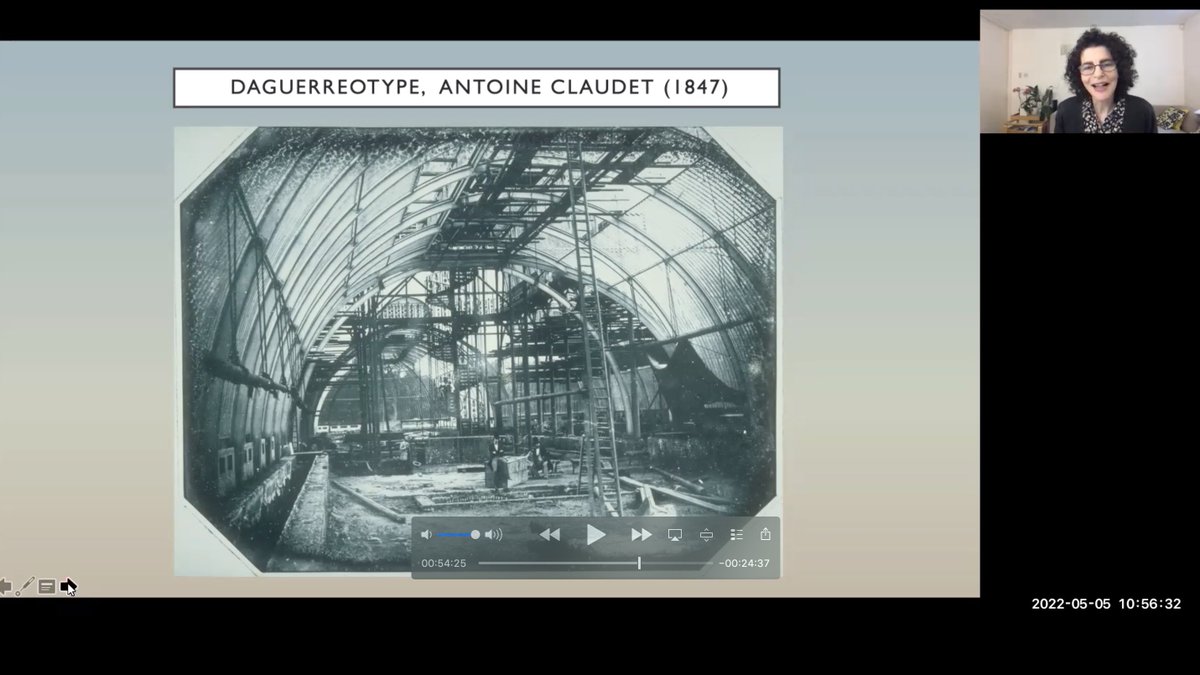 KateTeltscher's tweet photo. Very much enjoyed talking @thegardenstrust today. 
This is one of my favourite images: a stunning photograph of the Palm House @kewgardens under construction. https://t.co/znSEmqX6Sz