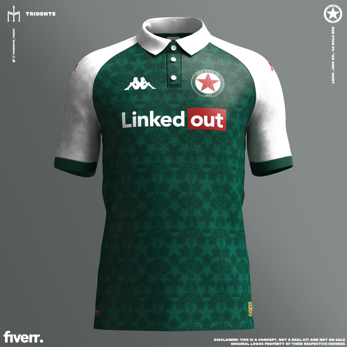 tridente_trdnt's tweet photo. Red Star FC x Kappa | Concept 125th Anniversary Shirts

These are my entry for the 
@RedStarFC
 125th Anniversary jersey design contest.
#RedStarFC #RedStar #FiverrRedStar #RedStar125ans
#Conceptkit #KitDesign #tridente

If you like it, please 🔄 and ❤. https://t.co/ZnU7S5wbX1