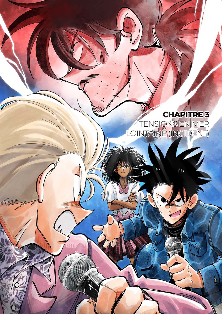 KipponDream's tweet photo. Notre dernier numéro est sorti samedi dernier, et vous pouvez y lire le chapitre 3 de Go!Go!Golden Voice (par @Em4sh ) :
https://t.co/dxFBcXMHGe
Un coup de feu vient bouleverser la rencontre entre les deux familles mafieuses, la situation se tend !
Des fans de GGGV ici ? https://t.co/5W3omlTpvr