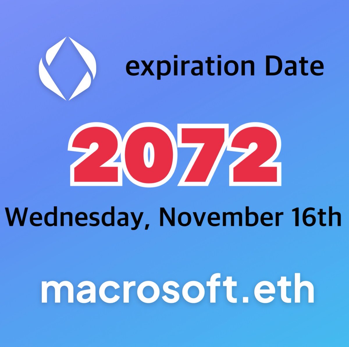 Domainclubx's tweet image. macrosoft.eth
for sale 8 ETH

#macrosoft #microsoft
#opensea #web3 #ensdomains #nft #Domains #nfts #ens #crypto #hns #unstoppabledomains #nftcommunity #emojidomains #Domain #domainnamesforsale
24h
opensea.io/assets/0x57f18…