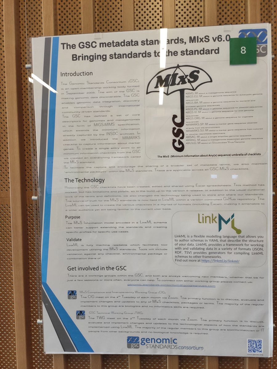only1chunts's tweet image. @genomestandards at the #ukbiocuration2022 meeting