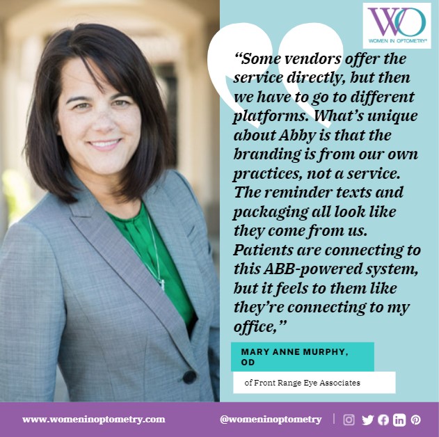 Dr. Murphy's office is one of the test sites for Abby. Not only does the platform access her to multiple suppliers, it also ensures patient and practice safety - increasing competition so patients buy in-house rather than online.
womeninoptometry.com/abb-optical-gr…
#optometry #optometrists
