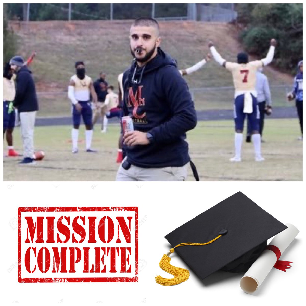 WELCOME TO THE CREEK (Mallard Creek Football) (@tocreek) on Twitter photo We just got better <a href="/mcmavsathletics/">Mallard Creek Athletics</a> #Collegegraduate #Proudprogram #Youngstar <a href="/coach_davidyock/">Coach Davidyock</a> <a href="/CoachKTinsley/">Kennedy Tinsley</a> <a href="/CoachCoiro/">Damon Coiro</a> <a href="/CoachSkis/">Jet Skis</a> <a href="/1CoachE/">eric davidson</a> Way to Finish! We just got better <a href="/mcmavsathletics/">Mallard Creek Athletics</a> #Collegegraduate #Proudprogram #Youngstar <a href="/coach_davidyock/">Coach Davidyock</a> <a href="/CoachKTinsley/">Kennedy Tinsley</a> <a href="/CoachCoiro/">Damon Coiro</a> <a href="/CoachSkis/">Jet Skis</a> <a href="/1CoachE/">eric davidson</a> Way to Finish!
