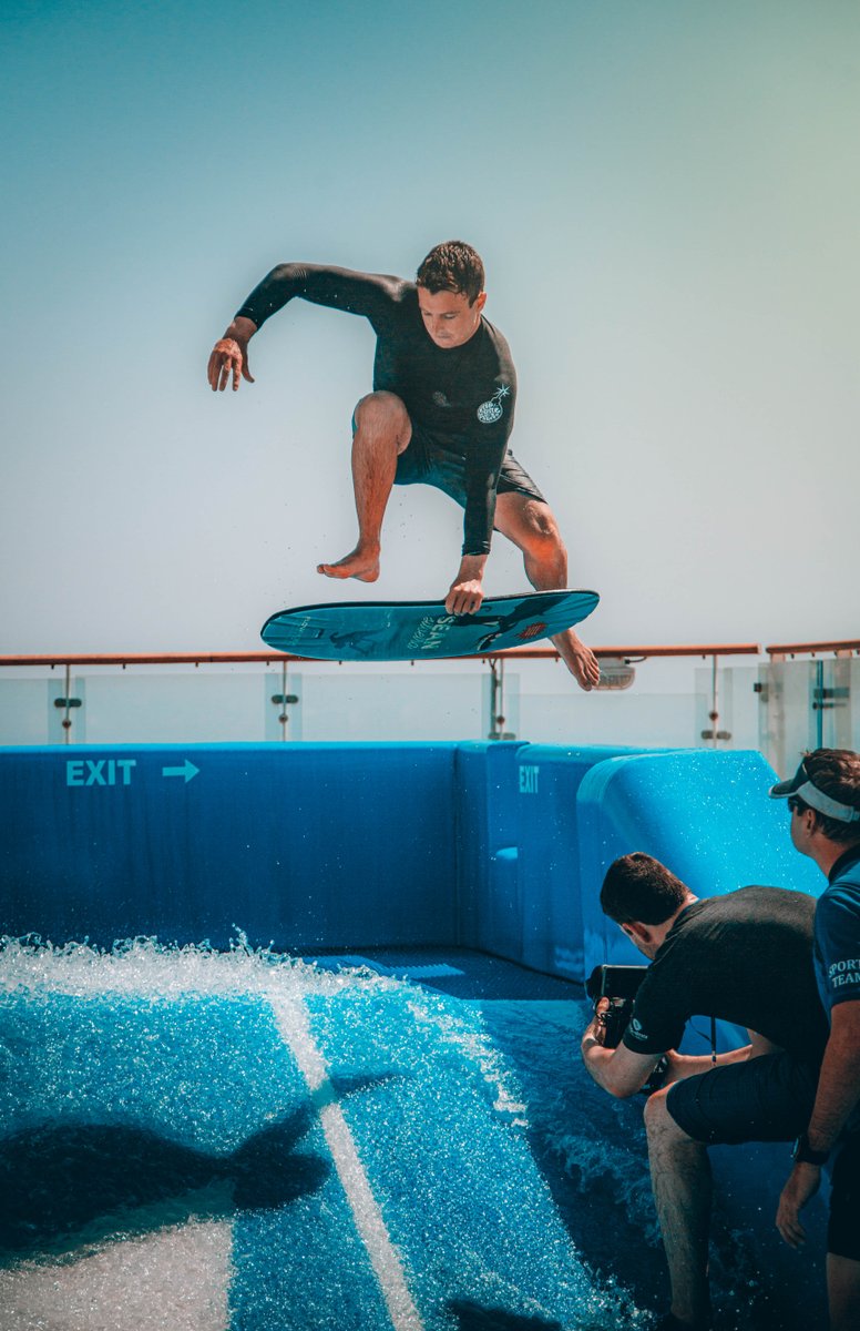 speedmotionfilm's tweet photo. Taking it back to Barcelona, filming pro surfer @gearoidmcdaid for @RoyalCaribbean aboard the Oasis of the Seas with @AikenPR ๐ณ
โข
#throwbackthursday #throwback #surfing #waves #gettheshot #flowrider #creator #localcreatives #film #filmmaking #filmmaker https://t.co/w45tQGqPwv
