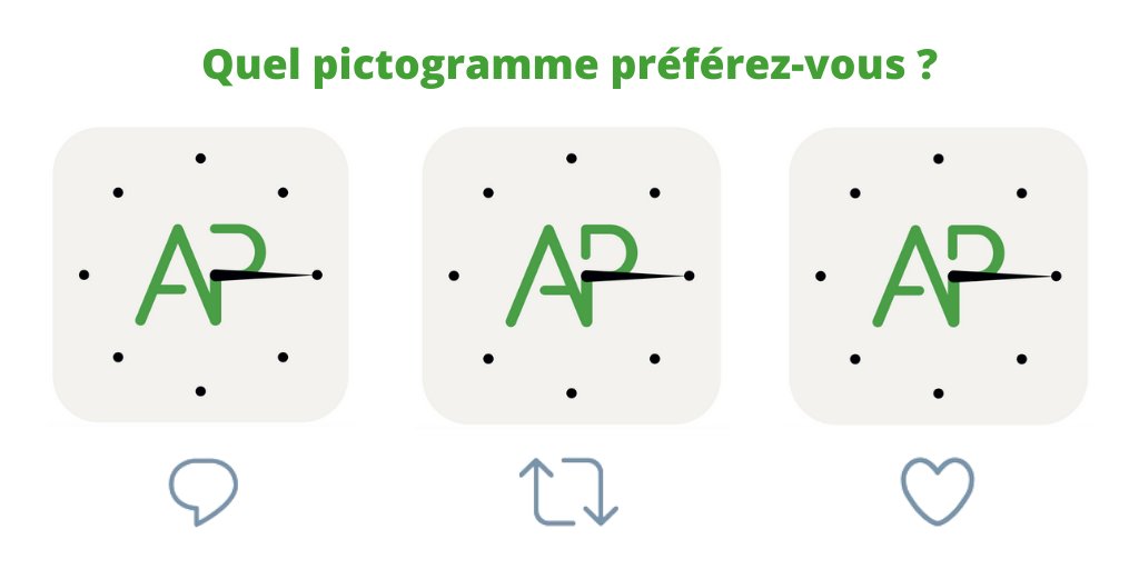 #Sondage | Nous comptons sur vous pour élire le meilleur picto ! 🏆

Pour améliorer notre logo sur les stores d'application et répondre aux besoins de nos partenaires logiciels agricoles, nous avons décidé de transformer notre logo en pictogramme. ⤵️

#startups #angers #AgTech