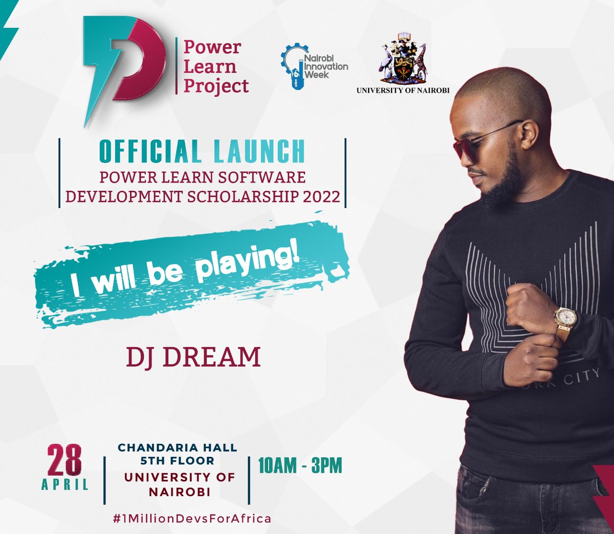 ZuriEvents's tweet image. #PowerLearnProject
#Technology
#Innovation
#1MillionDevsForAfrica
#Launch
#Events
#ZuriEvents