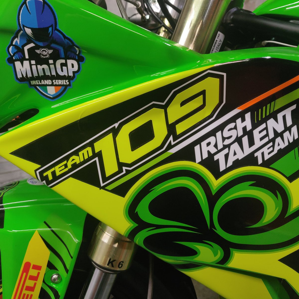 irishtalentteam's tweet photo. It's Race Week 😁 Round 2 of the FIM MiniGP Ireland Series @WhiteRiverKart for our riders #3 Fionn O Connell &amp; #17 Fionn Stephens✊ #FIMMiniGP https://t.co/nWlw10URRt
