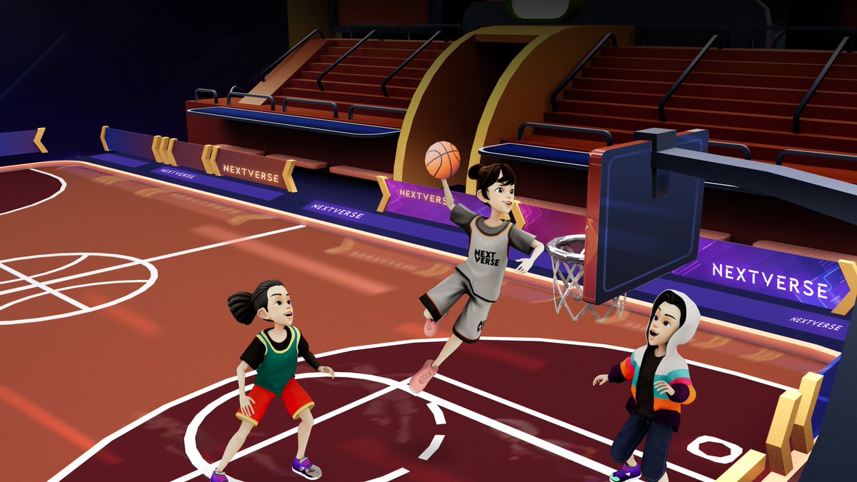 NextVerseOrg's tweet image. 💥 BASKETBALL NEXTVERSE IS COMING!

💗Dribble, shoot, score, WIN in NEXTVERSE! Grab the ball and take on the world with BASKETBALL STARS

💗In NextVerse, you can play 1v1 basketball! Show your skills, moves, and fakes to juke out your opponent and shoot for the basket!
#nextverse