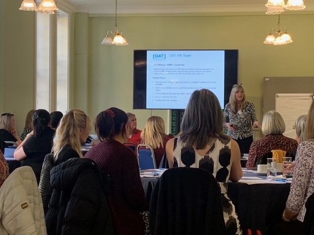 This week we’ve been out &amp; about hosting our HR forums in London/Birmingham to update our #OATfamily HR &amp; finance leads on all the latest Trust info.

It's been over 2 years since we came together, so it was great to see everyone in-person.

Big 🙏to everyone who attended!