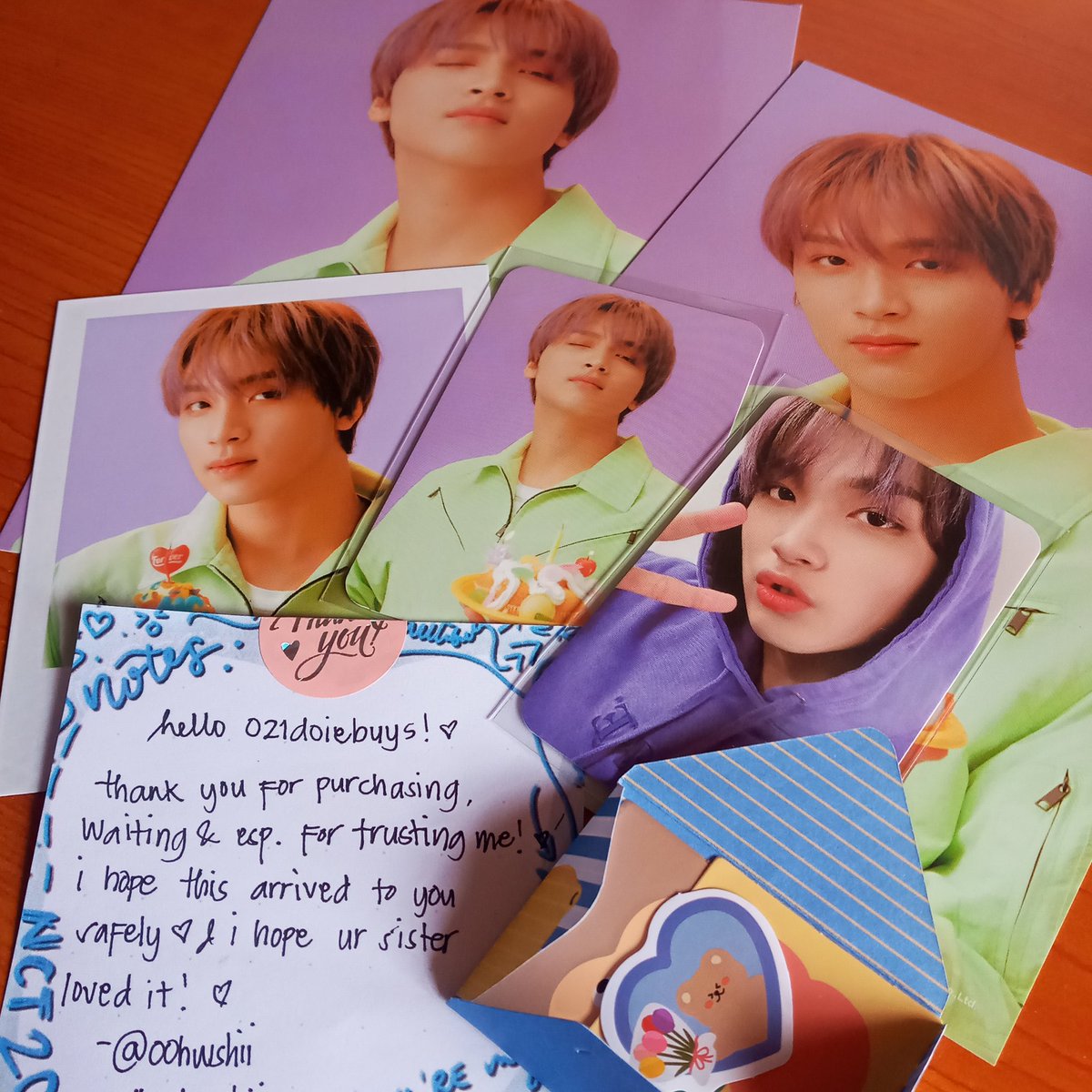 323yellow_doie's tweet photo. 💌 #021doiemails

~ @oohwshii #oohwshii_proofs haechan ube came home w/o damages, thank u po sa pagpack nang maayos &amp; for the poster freebie as well ^^ seller is vv nice and responsive hehe, bili na kau goiz !! 💜 https://t.co/VGOLvQMEcd