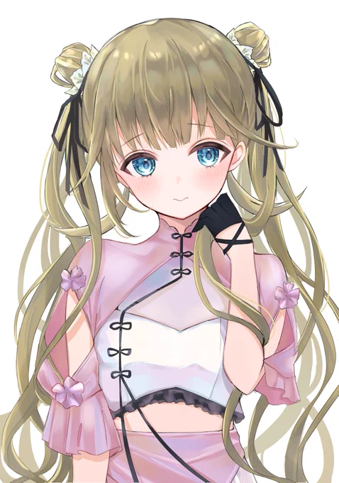 リサちゃん〜! #はなぶさの絵 