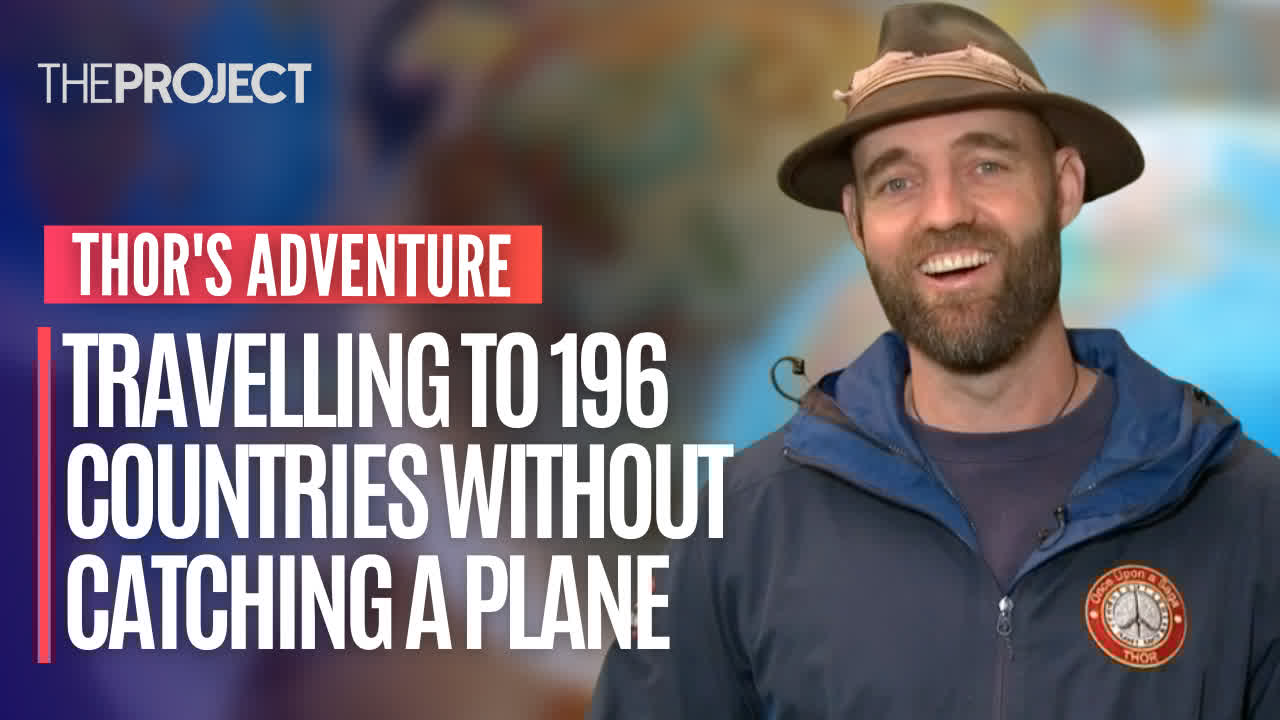 The Project on Twitter "Danish traveller Thor Pedersen claims to have