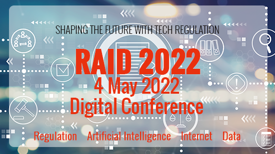 Concerned about trust in tech? 

🗓️ Join us at RAID on 4 May to hear legislators, regulators and tech leaders from around the world discuss the DSA, the Online Safety Bill, tech design, surveillance, encryption and more. 

Registration 👉 raid.tech/2022-register #RAIDdigital