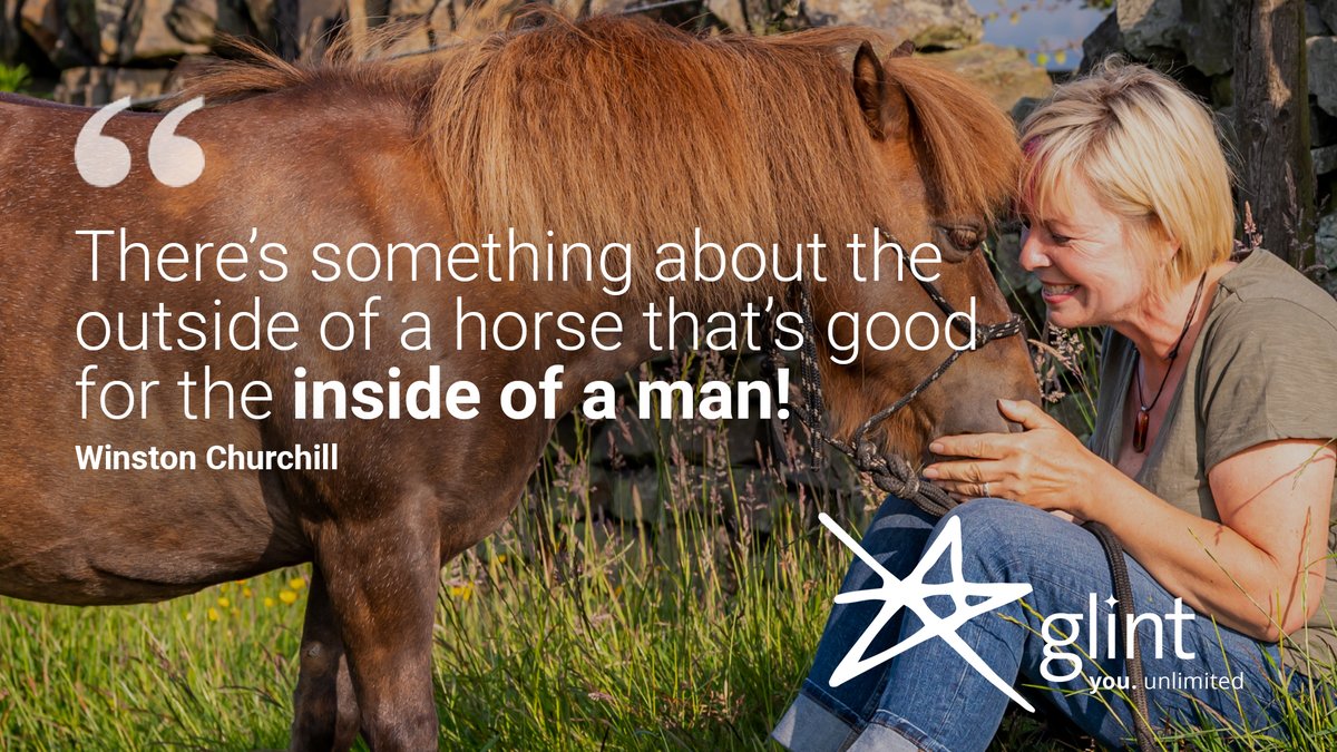 Our work goes way beyond ‘pony patting’. 

Equine Facilitated Learning creates the environment to facilitate change at a deep level. Find out more: bit.ly/3eAbY09