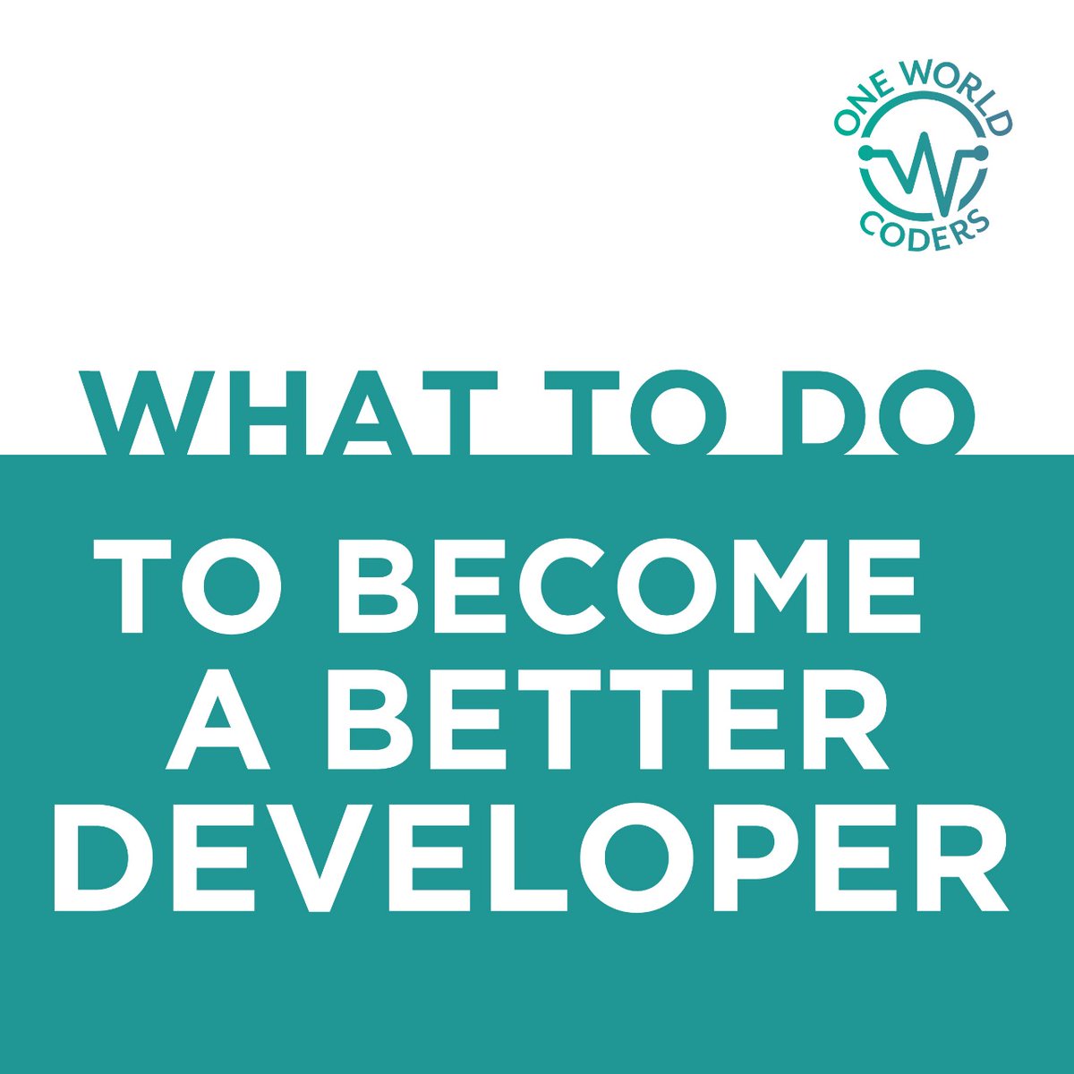 oneworldcoders's tweet photo. These are some essential habits and things to know when working toward becoming a senior developer. 

#onewordlcoders #RwOT #kampla #Kigali  #softwaredevelopment #softwaredevelopers #coding #oneworldcodersrwandad #softwaredeveloper #rwanda #stringcalculator #kigali #coding https://t.co/fYEb6XzB44