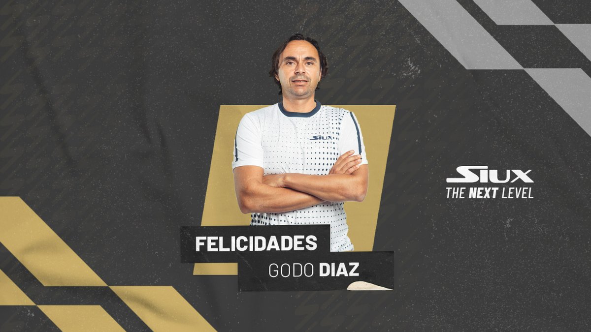 Siuxpadel_es's tweet photo. 🎂 Hoy celebramos en el #TeamSiux el cumpleaños de nuestro @gododiaz, que cada año que pasa es más crack 😎 ¡¡Feliz cumpleaños, Godo!! 🥂

#Siux #TheNextLevel https://t.co/nIenTeeo1y