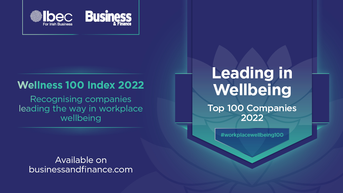 We're delighted to be recognised in @ibec_irl and @BandF's Top 100 Companies Leading in Wellbeing Index for a second consecutive year: crowleysdfk.ie/news-publicati…

This index acknowledges companies in Ireland who are leading the way for employee #wellbeing. 

#WorkplaceWellbeing100