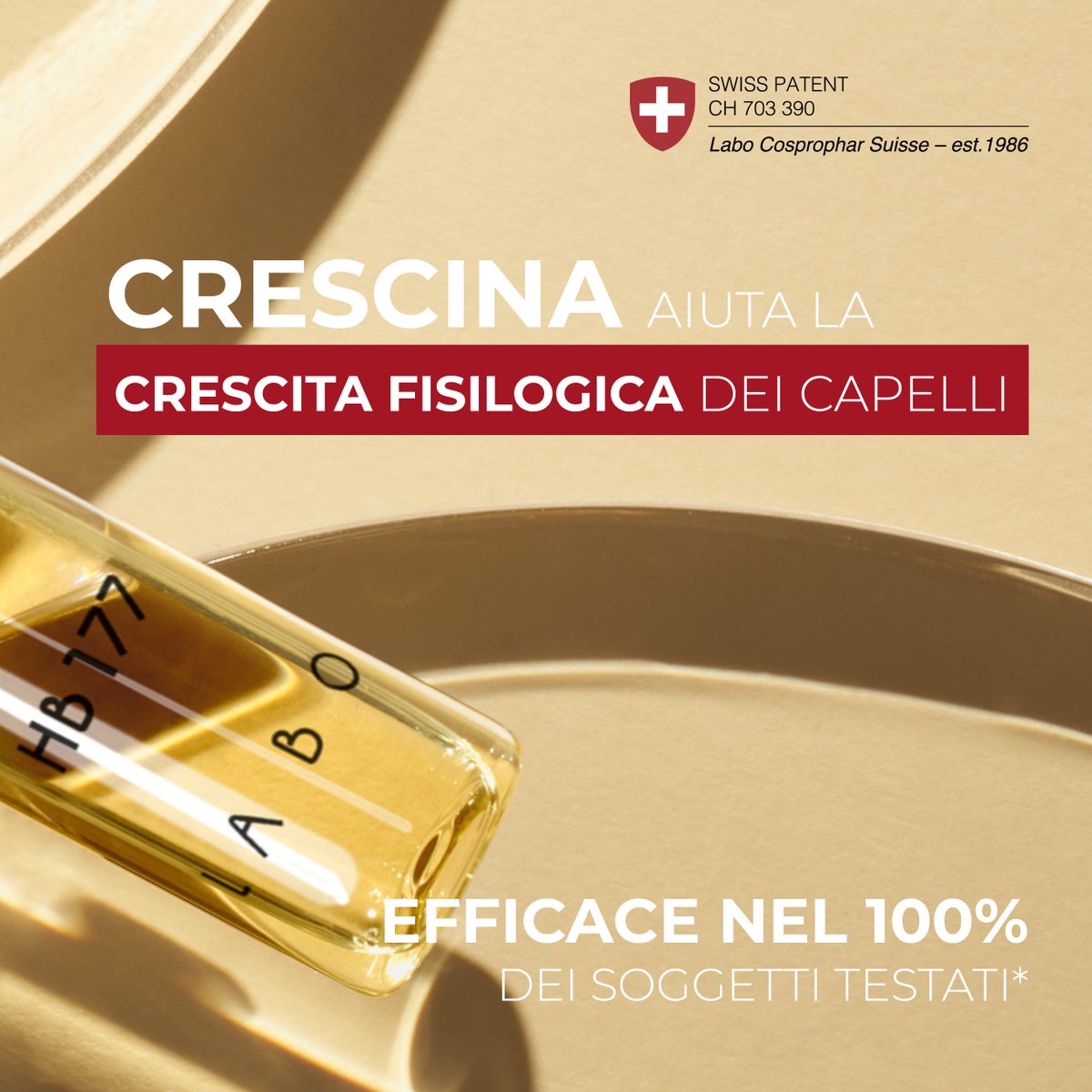 Struggling with thinning hair?
Crescina stimulates and enhances the hair bulb activity and promotes the physiological growth of new hair.
labosuisse.com.
#crescina #transdermictechnology #crescinalabo #labosuisse #labosuisseitaly