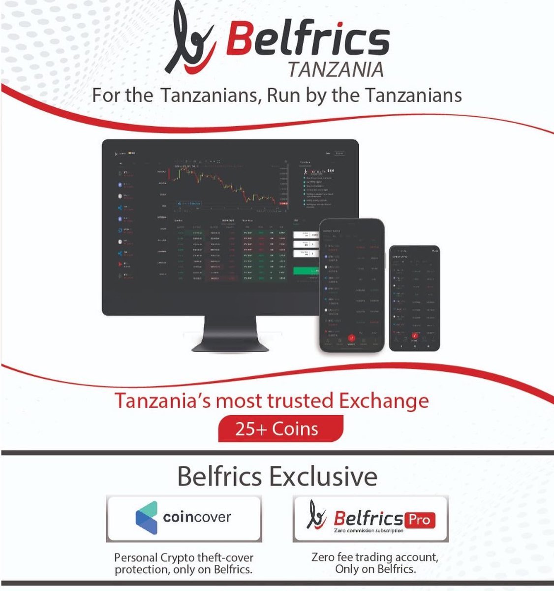 Anza safari yako ya cryptocurrency na Belfrics Tanzania, njoo ujifunze na kujadiliana, mienendo na nini unapaswa kujua kujusu cryptocurrency.