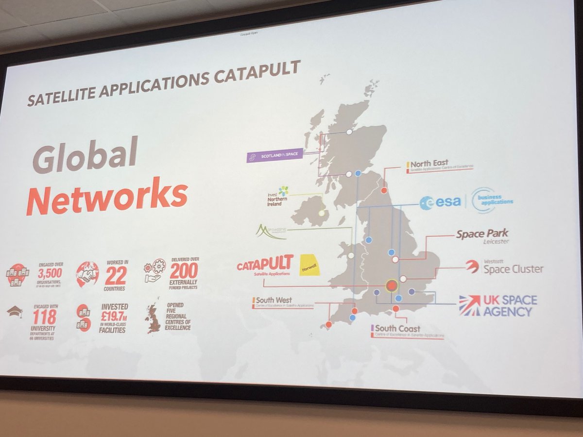 SouthWest_CoE's tweet image. Live @Exist_Exeter with Amanda Campbell #SatelliteApplicationsCatapult ‘Space is an enabler’ #EXISTEXETER #NetZeroExeter