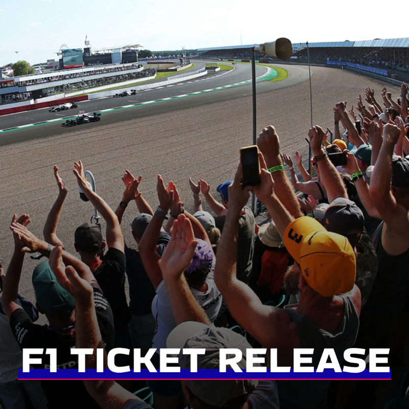 SilverstoneUK's tweet photo. 🎫 FORMULA 1 TICKET RELEASE 🎫 

Check out every angle of the 2022 @F1 British Grand Prix with our new Saturday Roving Grandstand Ticket 👀 

#Silverstone #F1