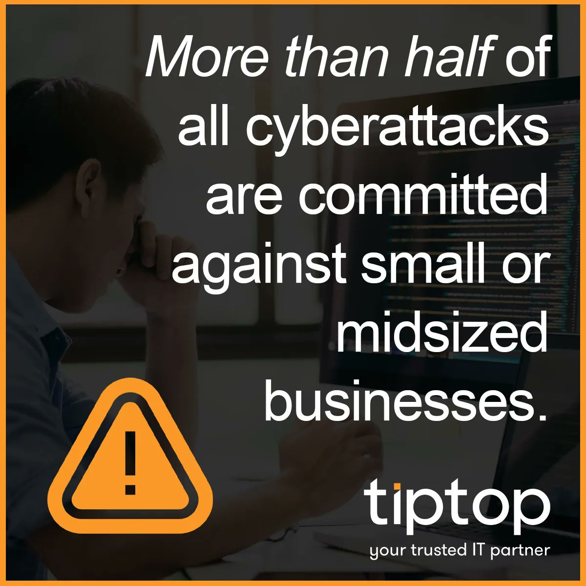 TipTopITech's tweet photo. Statistically small businesses don’t necessarily have the resources to keep their data as secure as larger businesses, often finding themselves targets for cyber crimes.

Are you struggling to defend your business? 
https://t.co/qf30y4RPty

#CyberSecurityAwareness #cybersecurity https://t.co/RTFPFTIvaL