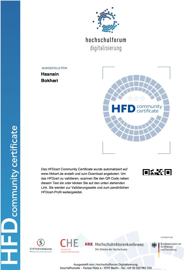 hasnainbokhari's tweet photo. It’s a wrap! @HFDdigital on collegial consultation.Stimulating 6 weeks exchange on #DigitalLearning #FlippedTeaching
Pleasure interacting with fellows from @unipotsdam @UZH_en @HWR_Berlin @bauhaus_uni. On collegial consultation,in a blog post soon @BrandtSchool @unierfurt https://t.co/1aaJTC5CRq