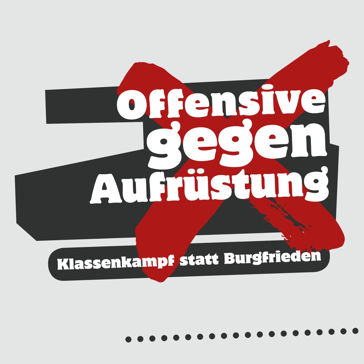komaufbau's tweet photo. Offensive gegen Aufrüstung! Klassenkampf statt Burgfrieden!
Gemeinsamer Aufruf u.a. von @Perspektive_K, @rp_berlin, @Prolos_Nbg, @antifajugendaux, @komjugend und @komaufbau 
Mehr infos unter https://t.co/mRGwyMCzMb oder https://t.co/QjUV4VTqOF https://t.co/q42Pqx6YUH