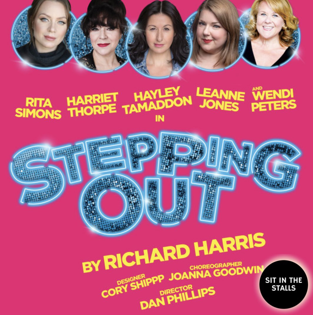 Sit in the Stalls - Radio Show (@sitinthestalls) on Twitter photo David Ball Productions and Paul Woolf for Kings Theatre Portsmouth are delighted to announce the new UK Tour of Richard Harris’s Stepping Out. The UK Tour opens on Monday 5 September 2022 at Kings Theatre Portsmouth.
<a href="/davidballprods/">David Ball Productions</a> <a href="/KingsHeadThtr/">King's Head Theatre</a> David Ball Productions and Paul Woolf for Kings Theatre Portsmouth are delighted to announce the new UK Tour of Richard Harris’s Stepping Out. The UK Tour opens on Monday 5 September 2022 at Kings Theatre Portsmouth.
<a href="/davidballprods/">David Ball Productions</a> <a href="/KingsHeadThtr/">King's Head Theatre</a>