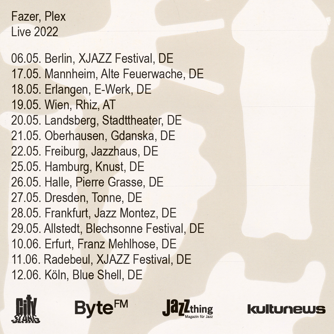 Tour Time!
Tickets at tix.to/Fazer 
<a href="/CitySlang/">City Slang</a>