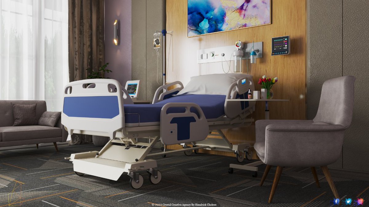 CrystalCreativ_'s tweet photo. Patient safety is top priority in hospitals and creating spaces that allow staff to deliver quality care safely and efficiently starts in the design phase.

#interiordesign #interiorstyling #interiordecor #interiorinspiration #hospital #patientroom #hospitalinterior #healthcare https://t.co/qYS0rhr6Vg