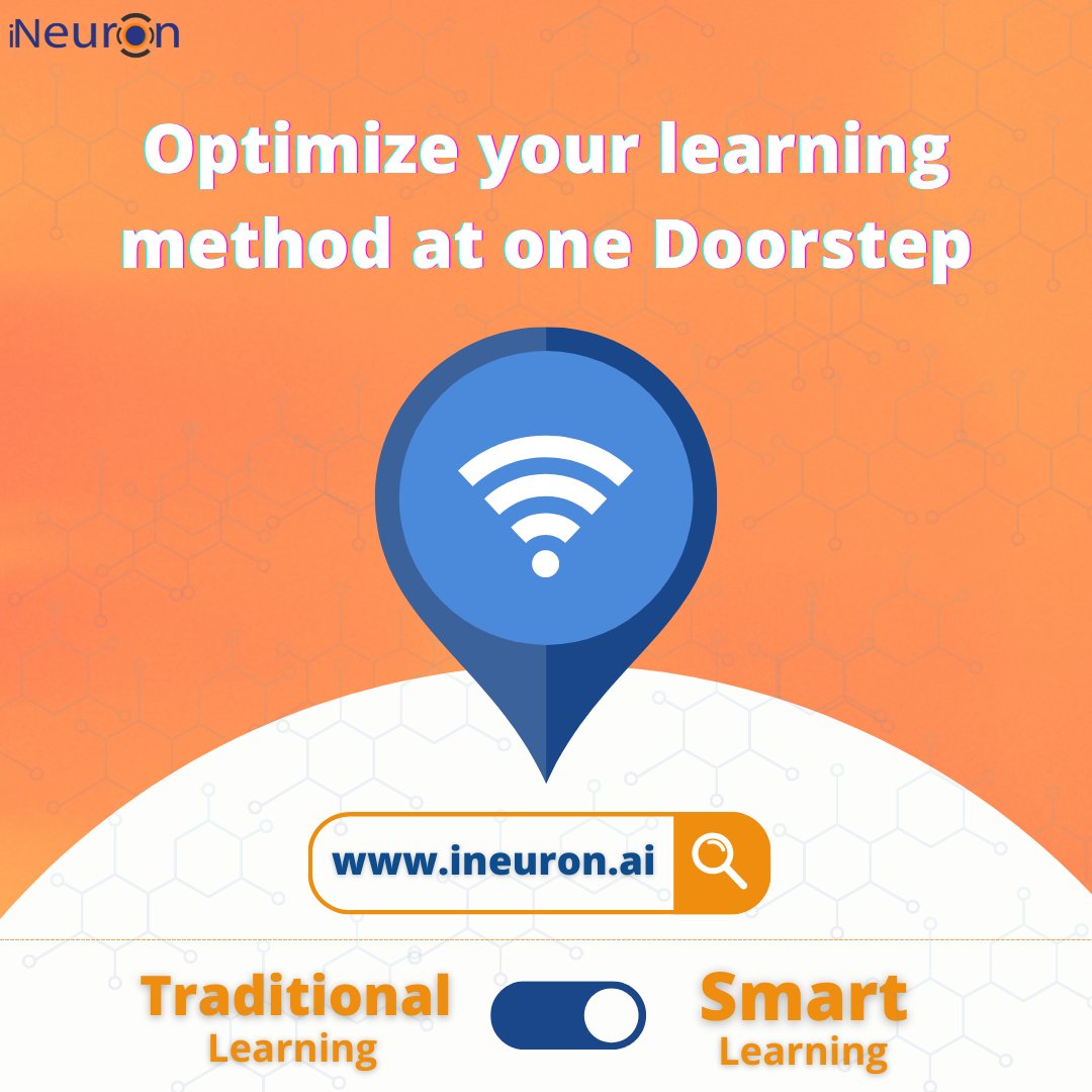 ineuron_ai's tweet image. You can access all the tech-courses at one platform "OneNeuron" (India's first OTT platform for education )
:
:
#ineuron #oneneuron #OTT #education #course #tech #technology