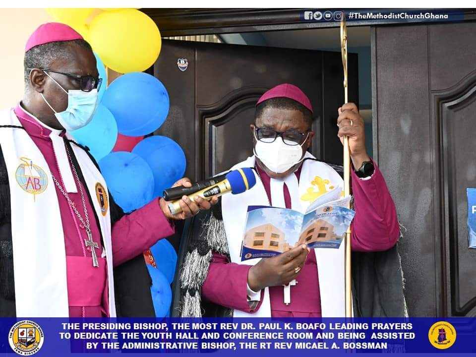 MethodistChGh's tweet photo. 🖼 | 𝗘𝗩𝗘𝗡𝗧𝗦 𝗜𝗡 𝗣𝗜𝗖𝗧𝗨𝗥𝗘𝗦 

Dedication of Immanuel Methodist Church Community 11 Tema YOUTH HALL and CONFERENCE ROOM.

#EventsInPictures
#TemaDiocese
#TheMethodistChurchGhana
#LivingTheTransformedLifeInJesusChrist https://t.co/z0fbVxGpnz