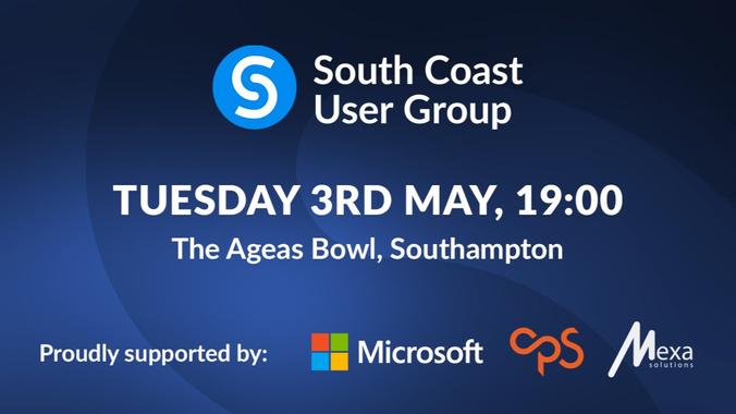 Last chance to get your ticket for the FREE in-person Microsoft User Group event in Southampton!

This community event is ran by the Microsoft Community for anyone interested in Microsoft 365, Power Platform or Azure.

Register below for a ticket here 👉 bit.ly/3xUT6Uk