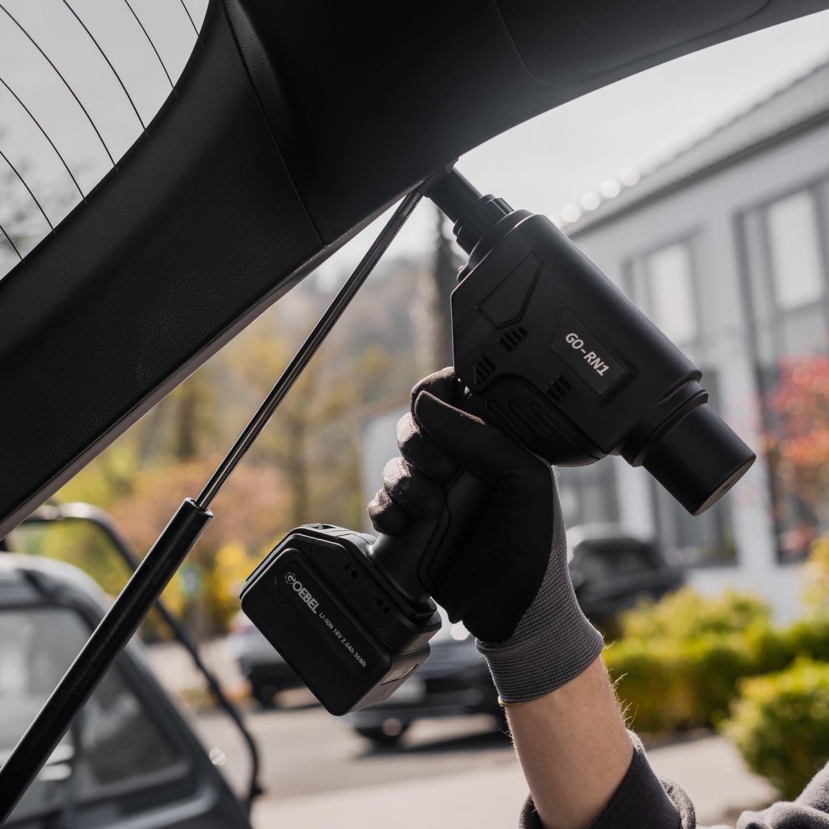 GmbhGoebel's tweet photo. The GOEBEL tools are not only being used in industrial applications, also the growing D.I.Y. market has a lot of potential for blind rivet setting tools. Like in this post even car can quickly be fixed with our #tools
#DIY #settingtool #diytool #repair #handtool #rivet #rivetnut https://t.co/N3wiH8XIUs